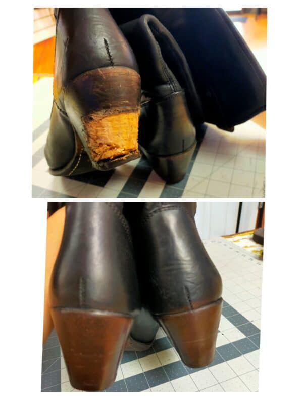 womens dress boots repair