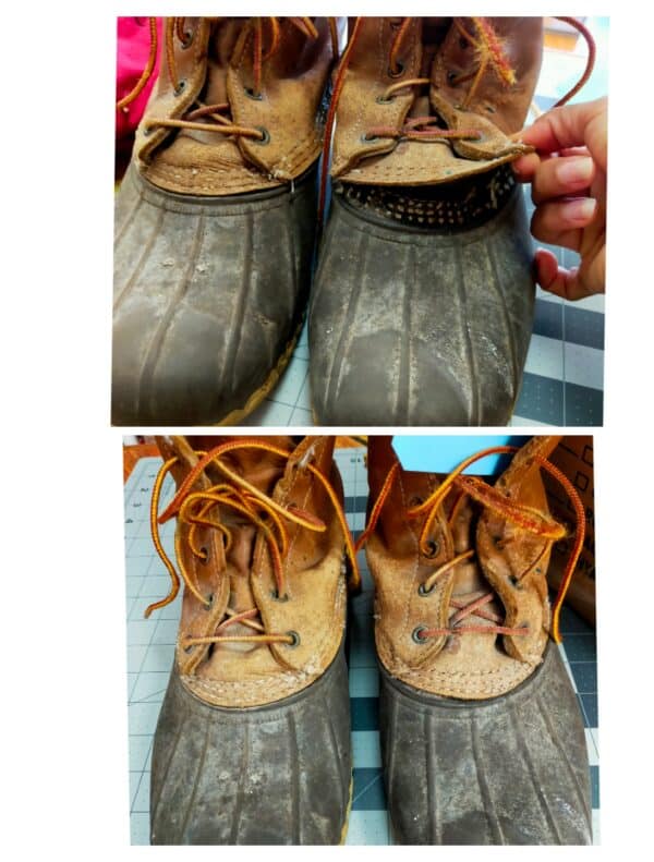 womens water boot repair