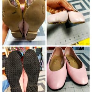 womens flats and sandal shoe repair