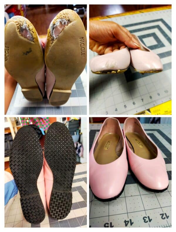 womens flats and sandal shoe repair