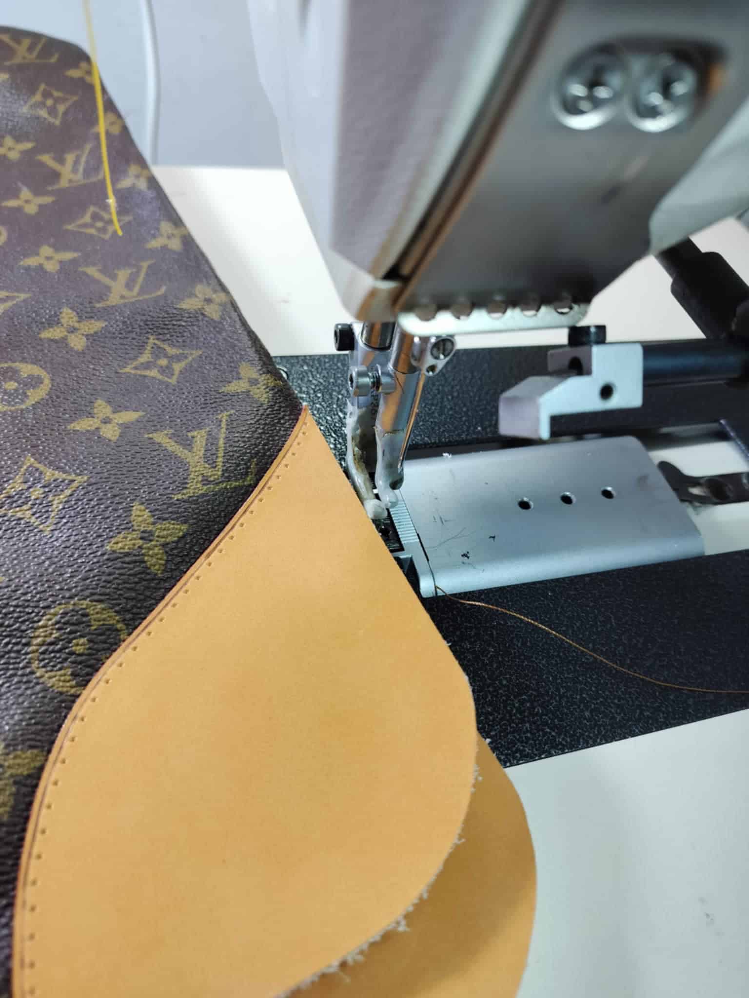 Luxury bag repair process
